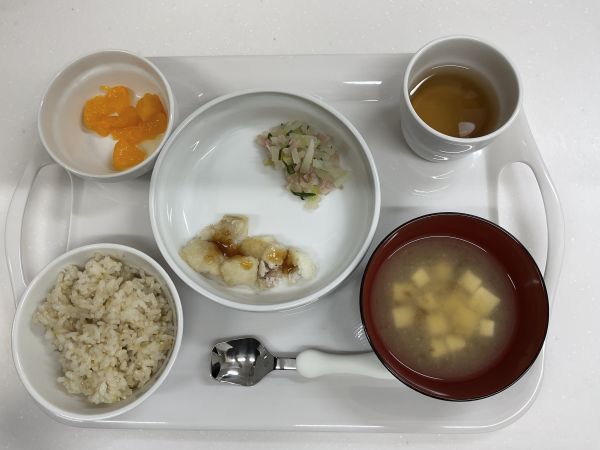 カレイの甘辛だれ離乳食　完了期