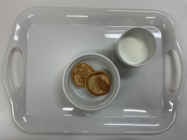 バナナきなこパンケーキ常食