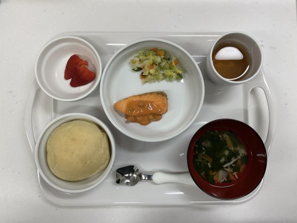 鮭のオーロラソース和え常食