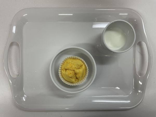 かぼちゃ蒸しパン常食