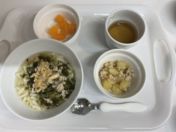 【常食、離乳食完了期】きつねうどん