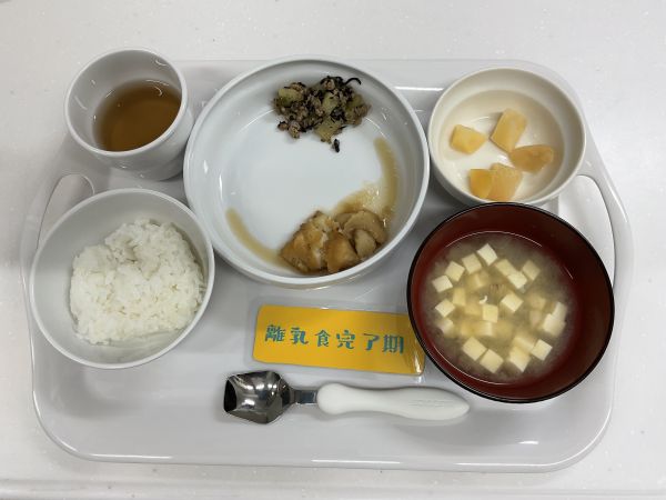 かれいのおろし煮離乳食完了期