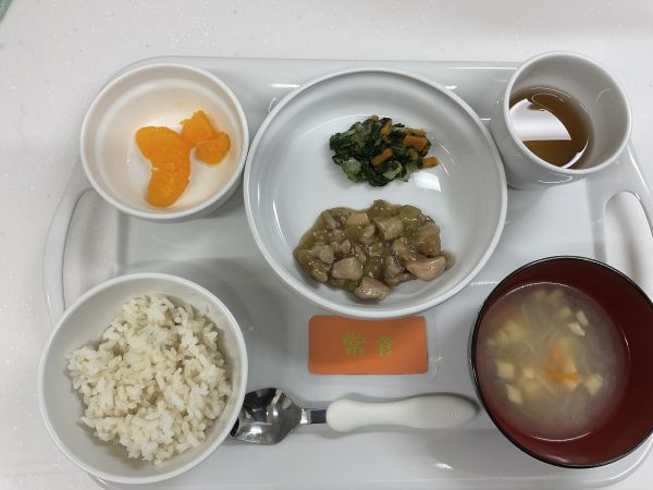 ナスと鶏もも肉の煮物常食