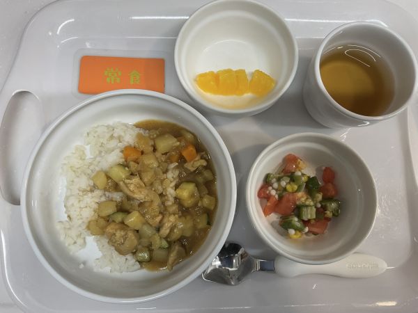 夏野菜カレー常食