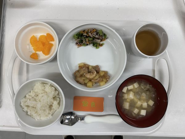 鶏肉とじゃがいもの甘辛煮常食