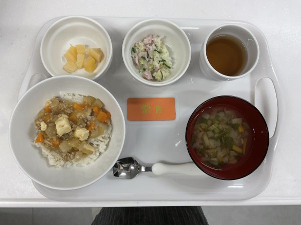 マーボー大根豆腐常食
