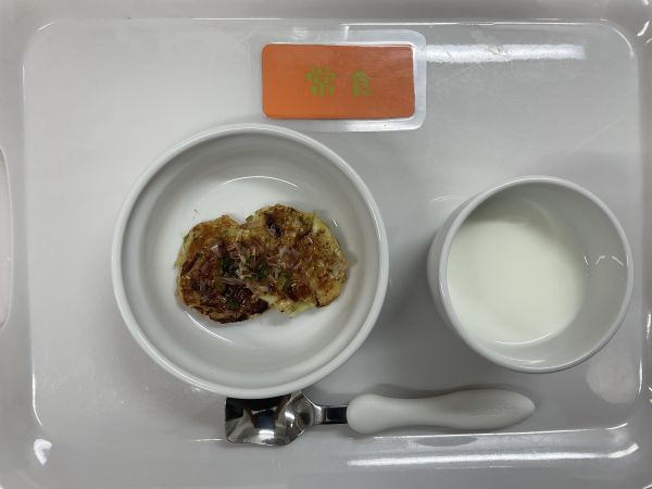 豆腐とキャベツのお好み焼き常食