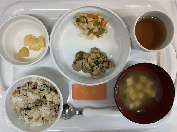 鶏肉となすの甘酢ごまだれ常食