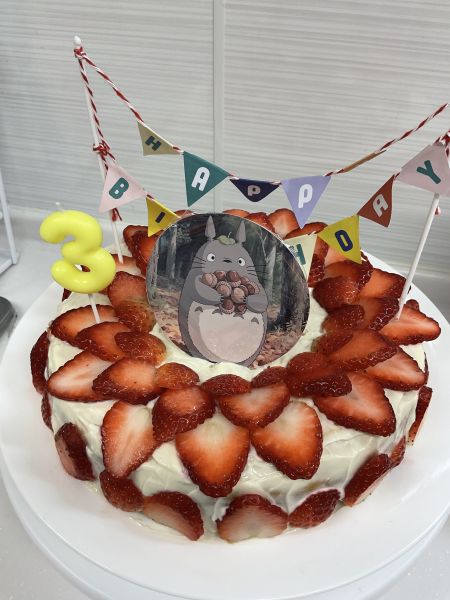 3歳のお誕生日会です🎂おめでとうございます🎉🎉