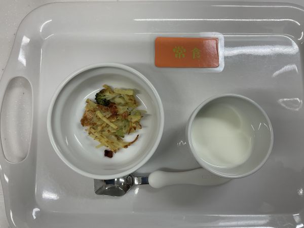 じゃがいもとブロッコリーのガレット　常食