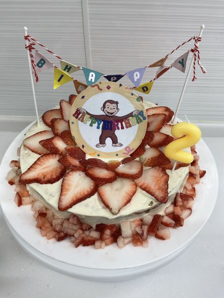 2歳のお友だちのお誕生日会です🎂お誕生日おめでとうございます🎉