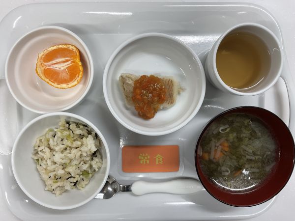 かれいの香味ソースかけ常食