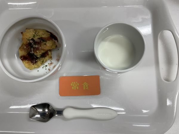 豆腐とキャベツのお好み焼き常食