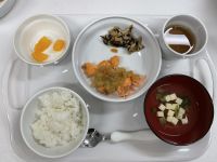 鮭のみそあんかけ離乳食　完了期