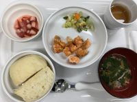 鮭のオーロラソース和え完了期