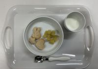 春色クッキーさつまいも煮離乳食完了期