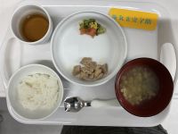 鶏肉の照り煮離乳食完了期