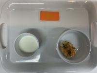 小松菜のポテト風おやき常食