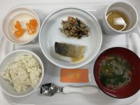 【常食】さばの味噌煮畑で採れた大根を使っています。