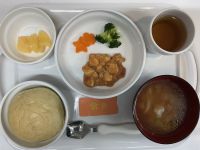 しめじと鶏肉のトマトクリーム煮常食