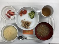 鶏肉のオニオンソース常食