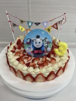 お誕生日ケーキです🎂おめでとうございます🎉